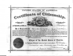 Gustav lindstrom citizenship certificate.png